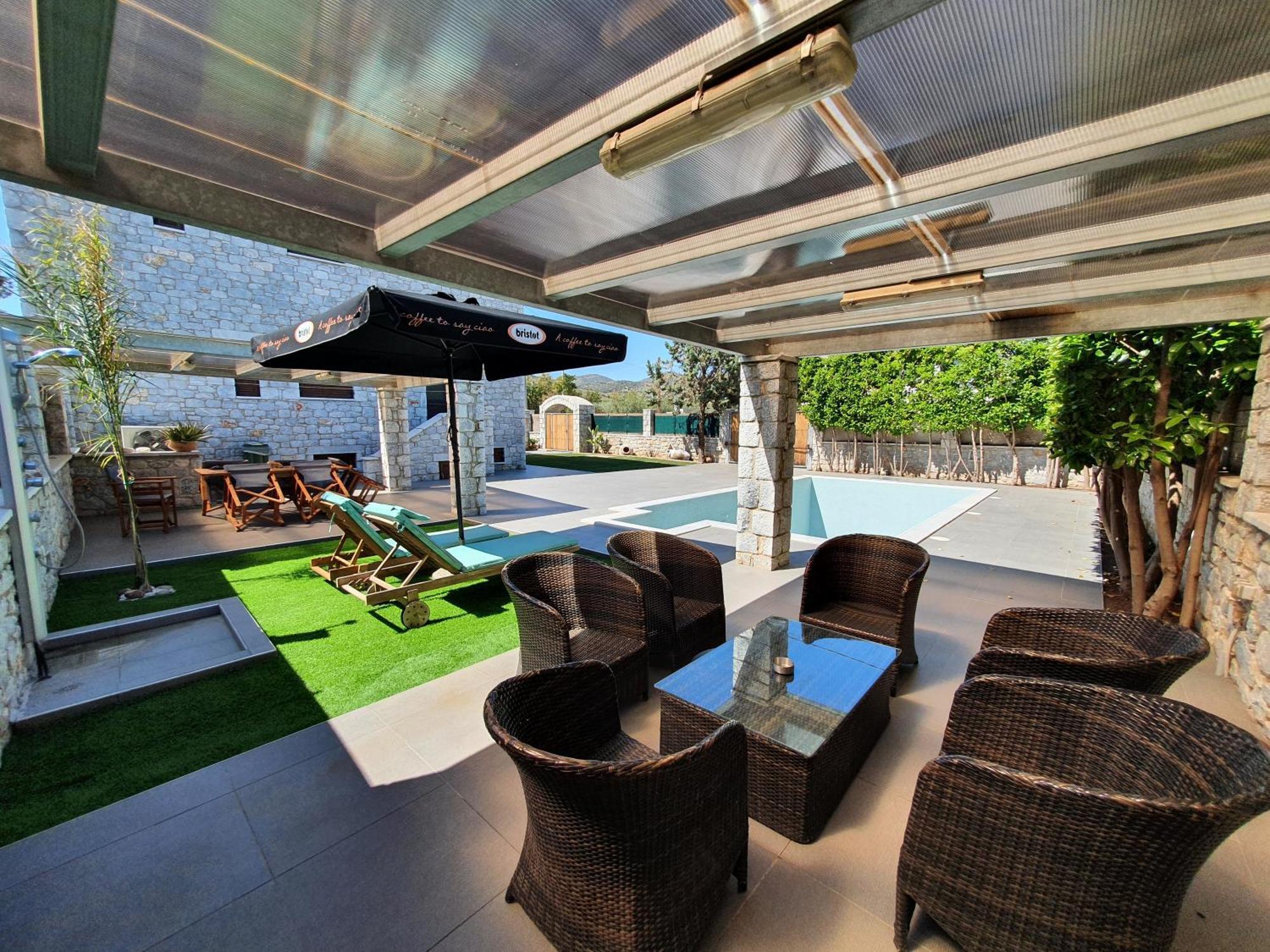 Villa Lina Salamina Ambelakia ภายนอก รูปภาพ